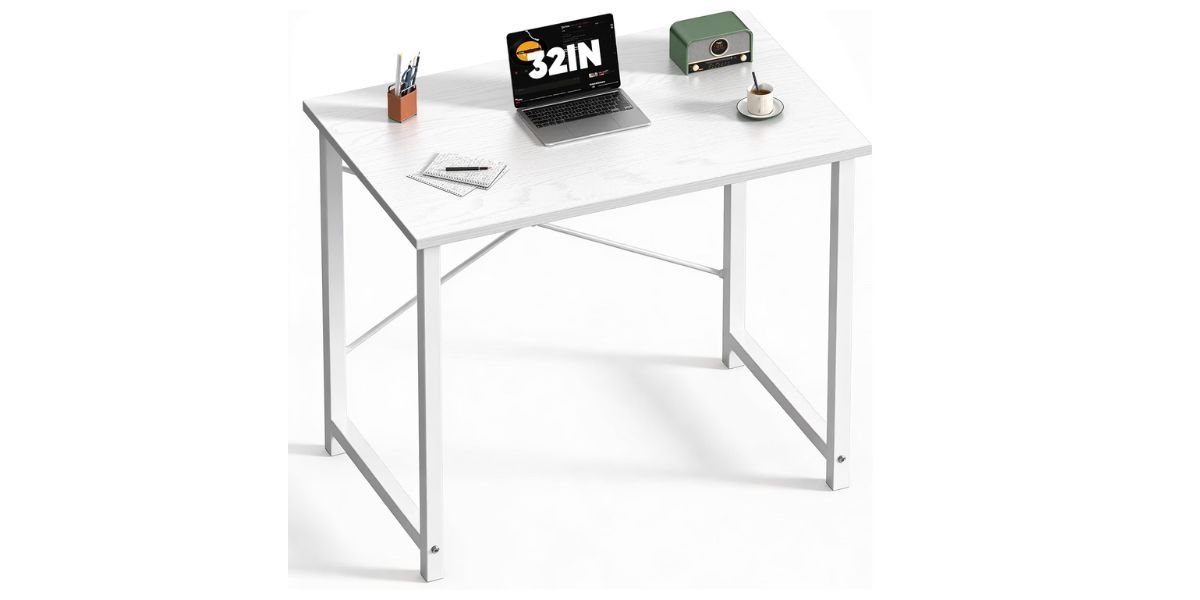 DUMOS 32 Inch Small Computer Desk