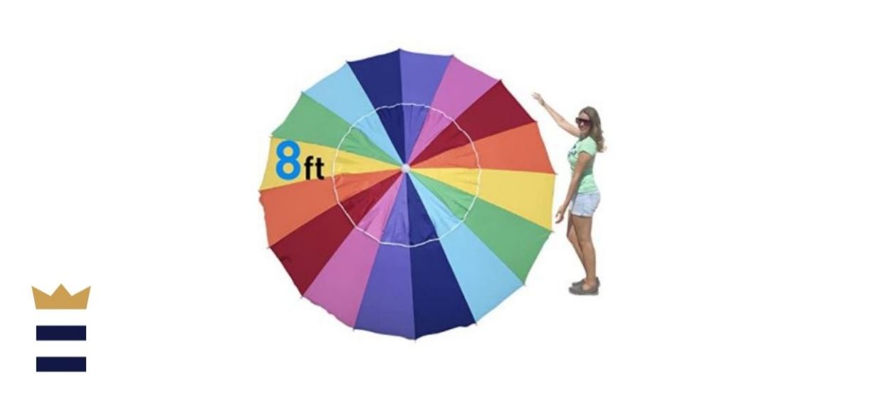 EasyGO Rainbow Beach Umbrella