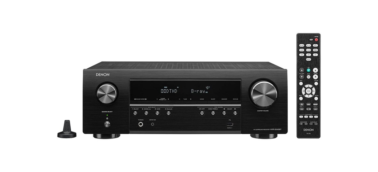 Electronics-Best Denon AVR-S540BT 5.2-Channel Receiver