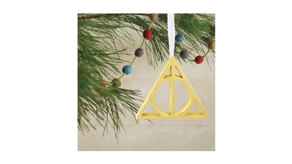 Hallmark &quot;Harry Potter&quot; Deathly Hallows Symbol Christmas Ornament