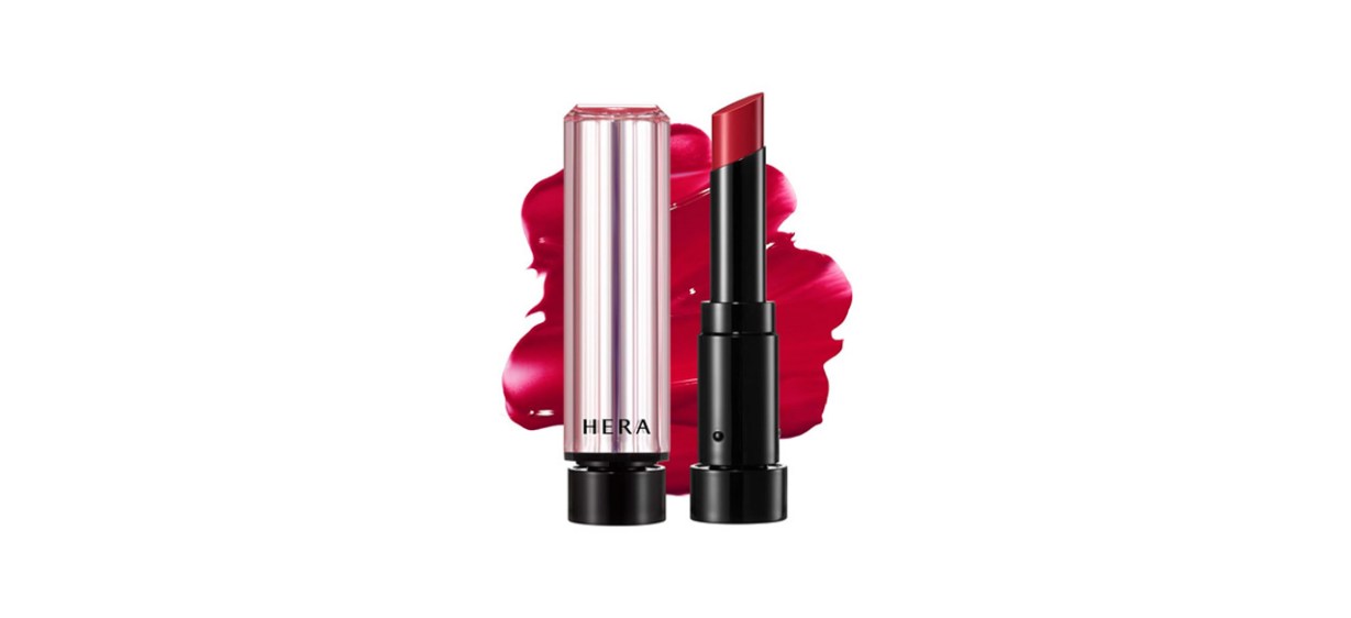 HERA Sensual Tinted Shine Stick in shade #99 Black Cherry (a darker cool red)