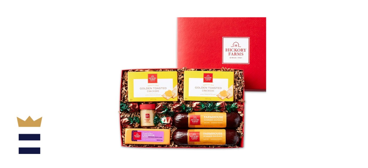 Hickory Farms Farmhouse Sausage &amp; Cheese Medium Gift Box