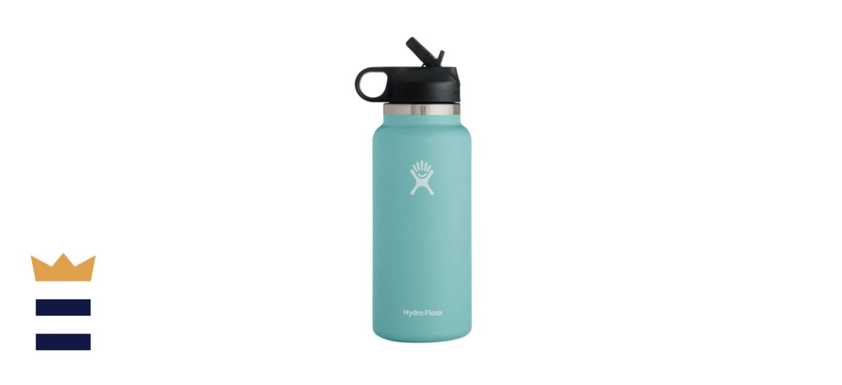 Hydro Flask32oz Wide Mouth Straw Lid 2.0 Water Bottle