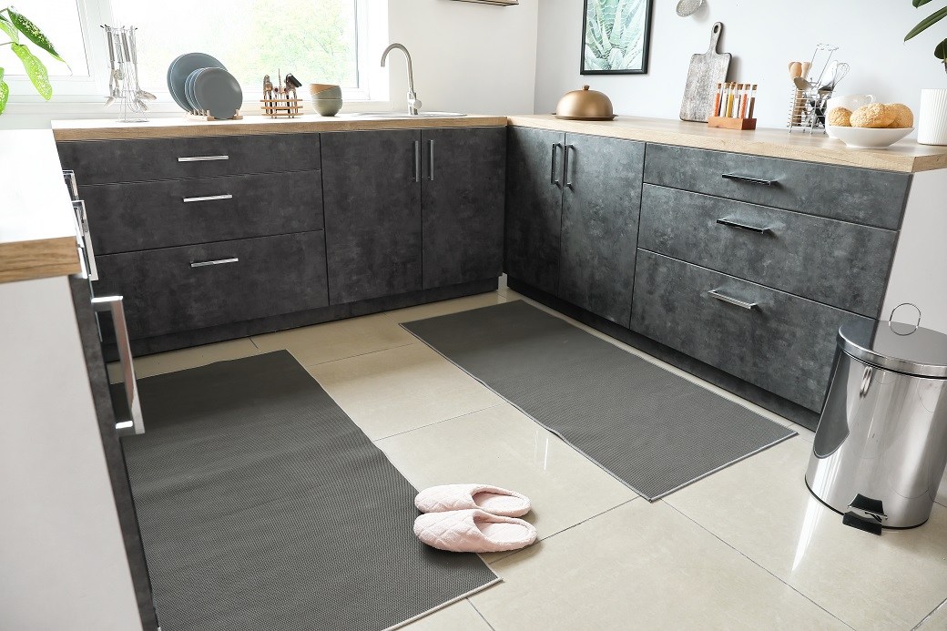 Kitchen rugs with rubber backing  