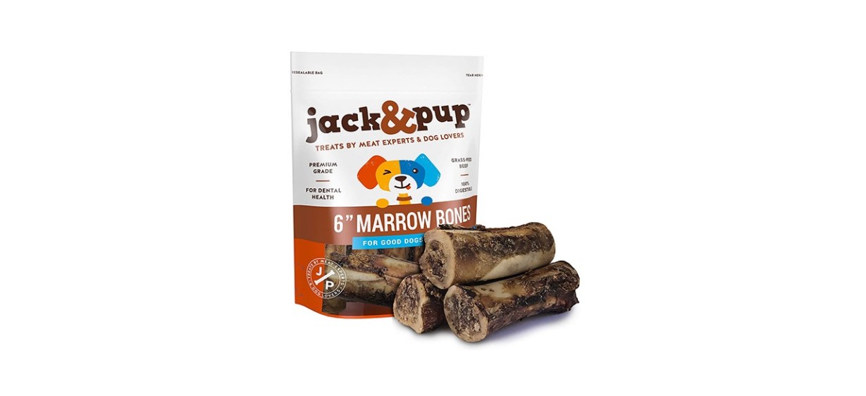 Jack&amp;Pup Roasted Beef Marrow Bone Treats