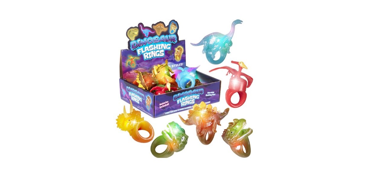 Kangaroo Jumbo Flashing Dinosaur Jelly Rings