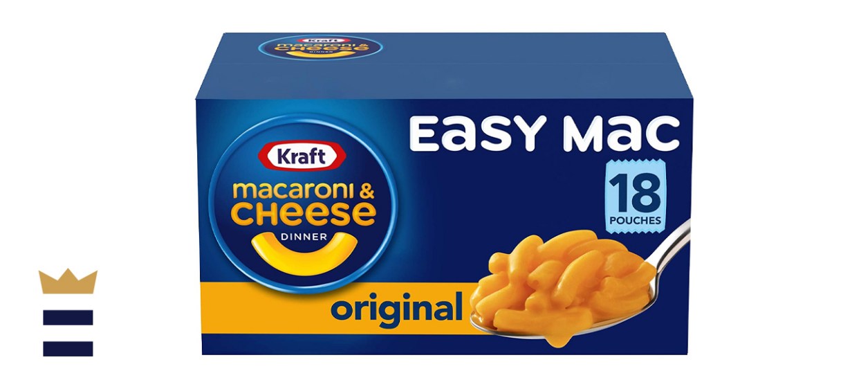 Kraft Easy Mac Original Flavor Macaroni and Cheese Pouches