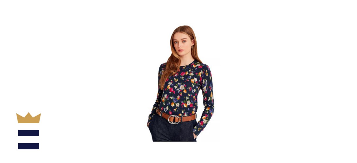 Lauren Ralph Lauren Cotton-Blend Crewneck Sweater