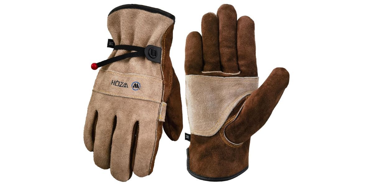 WZQH Leather Work Gloves