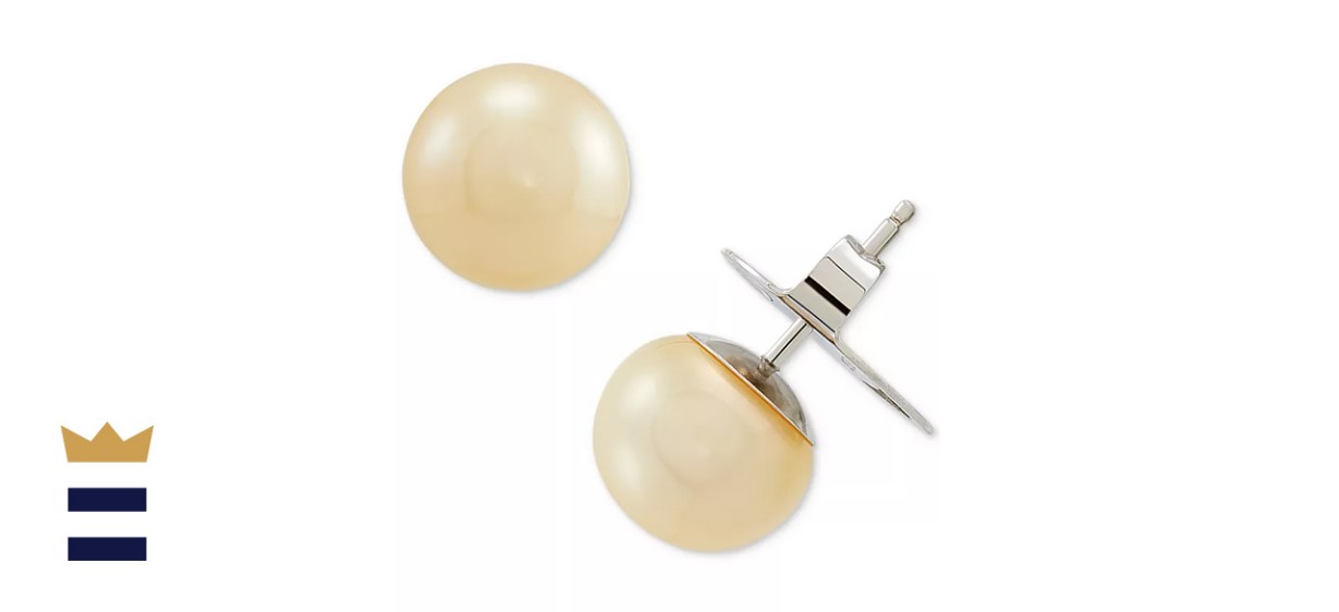 Macy's Cultured Fresh Water Pearl Stud Earrings