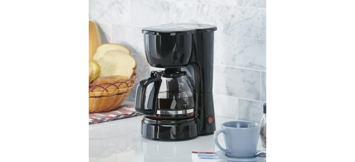 Best Mainstays Black 5-Cup Drip Coffee Maker