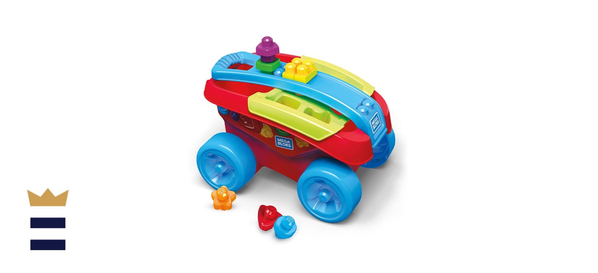 Mega Bloks First Builders Shape Sorting Wagon