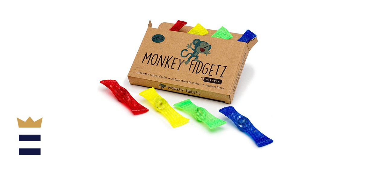 Monkey Fidgetz Mesh-and-Marble Fidget Toy