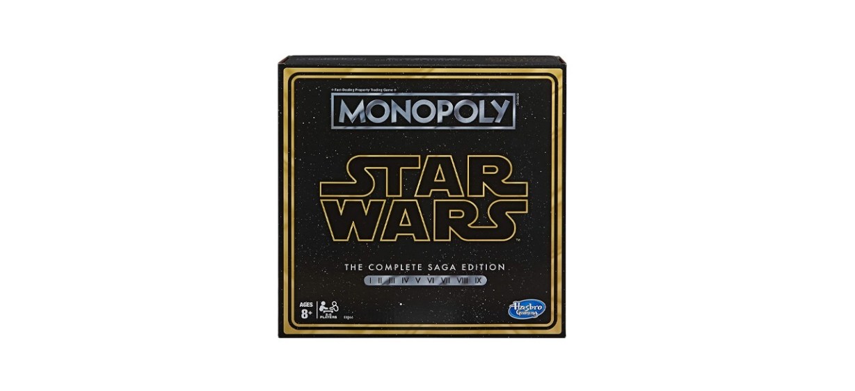 Monopoly: Star Wars Complete Saga Edition Board Game
