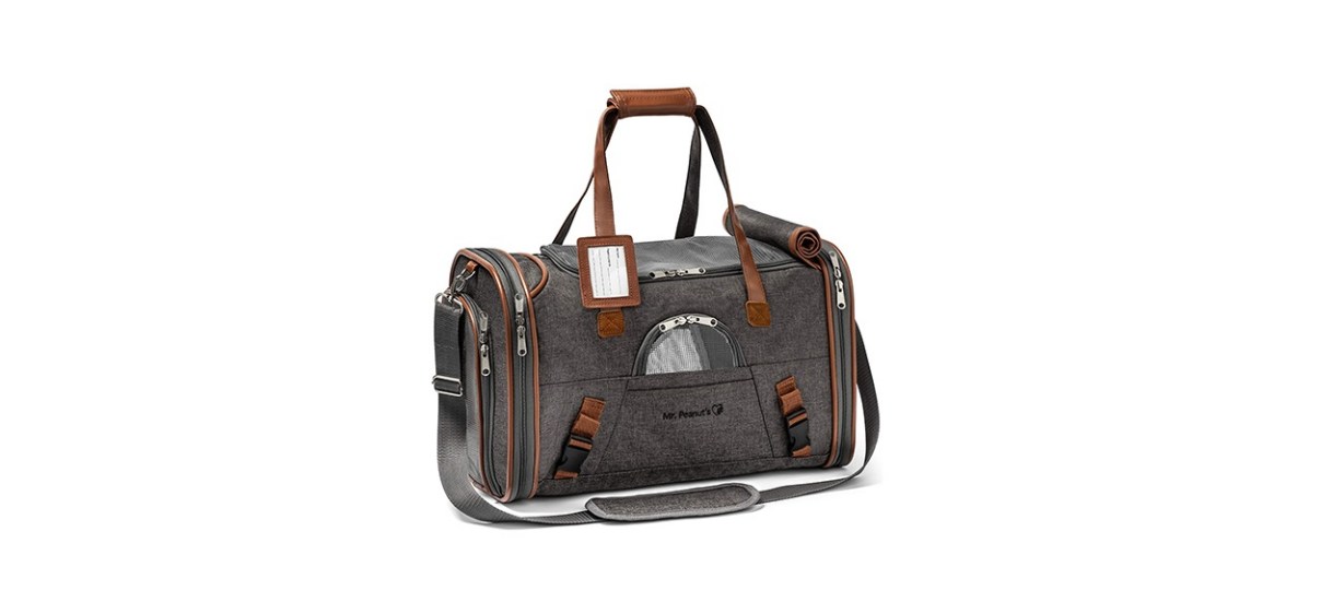 Mr. Peanut's Gold Series Airline-Approved Dog &amp; Cat Carrier Bag