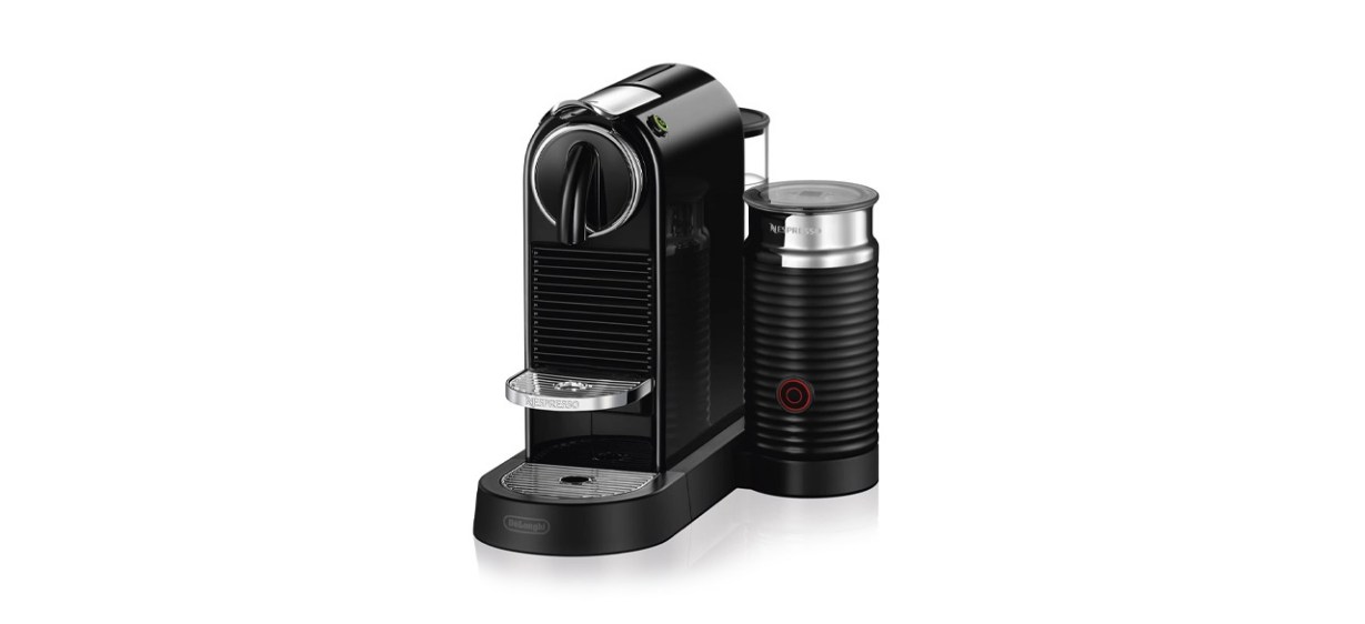 Nespresso Pixie Coffee and Espresso Machine by De’Longhi with Aeroccino
