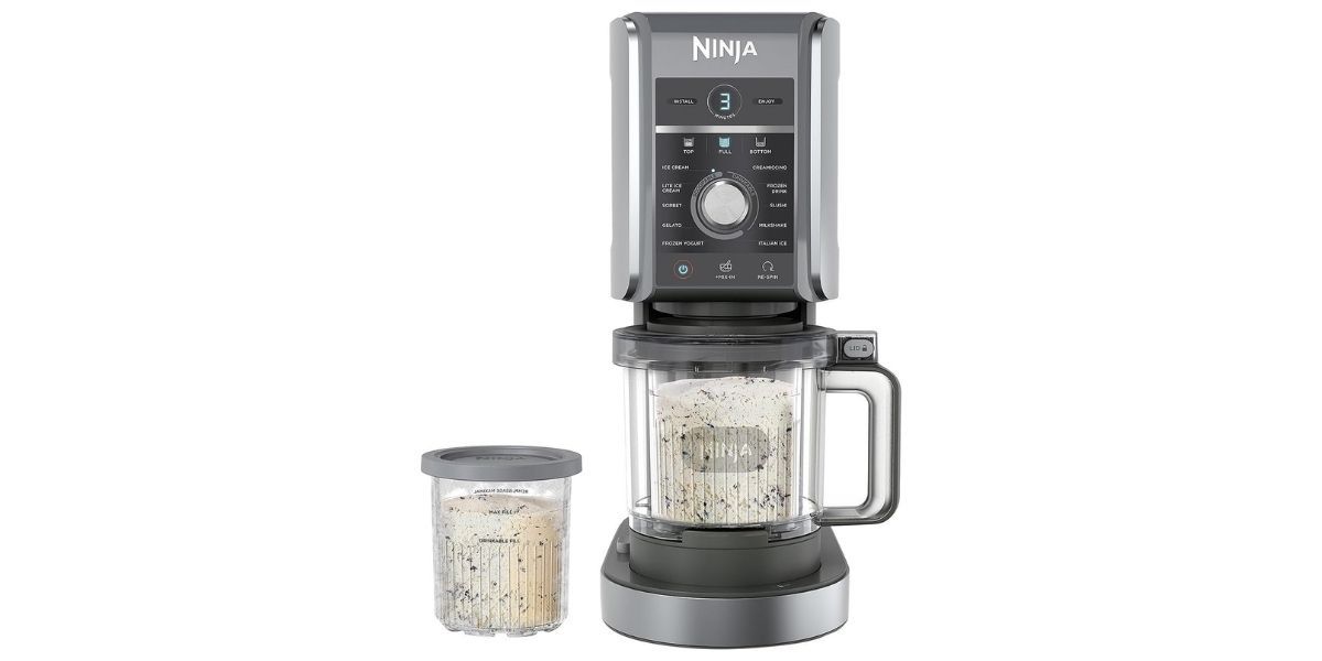  Ninja CREAMi Deluxe Ice Cream &amp; Frozen Treat Maker