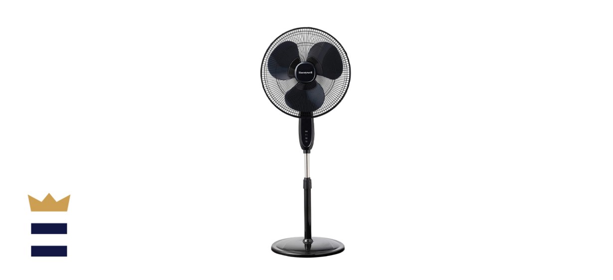 Honeywell Double Blade 16 Pedestal Fan Black