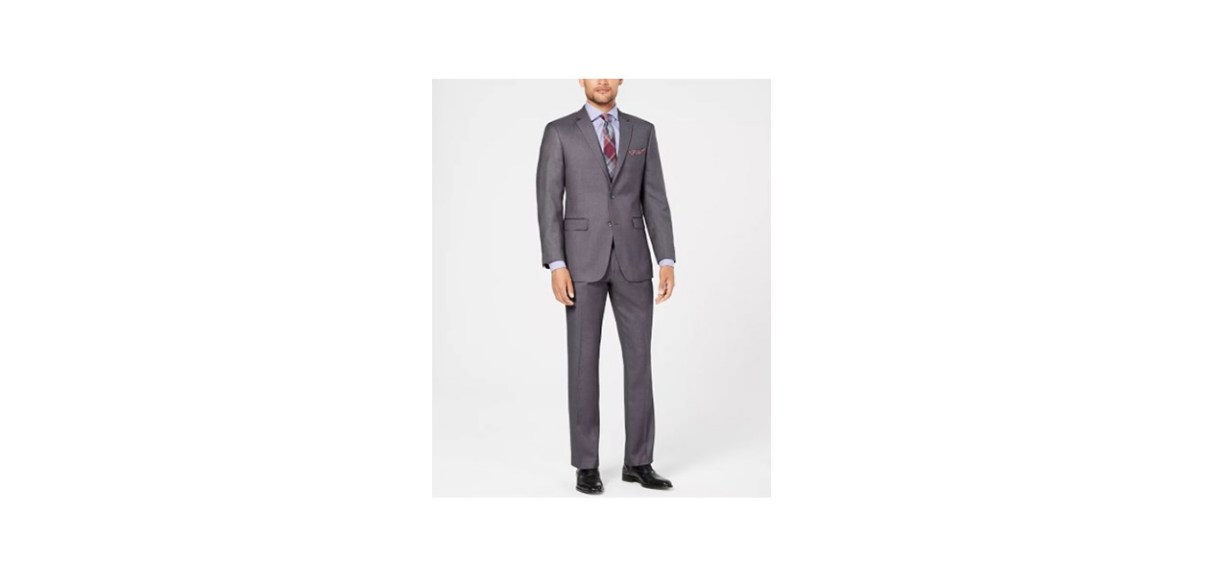 Perry Ellis Men's Slim-Fit Comfort Stretch Suit
