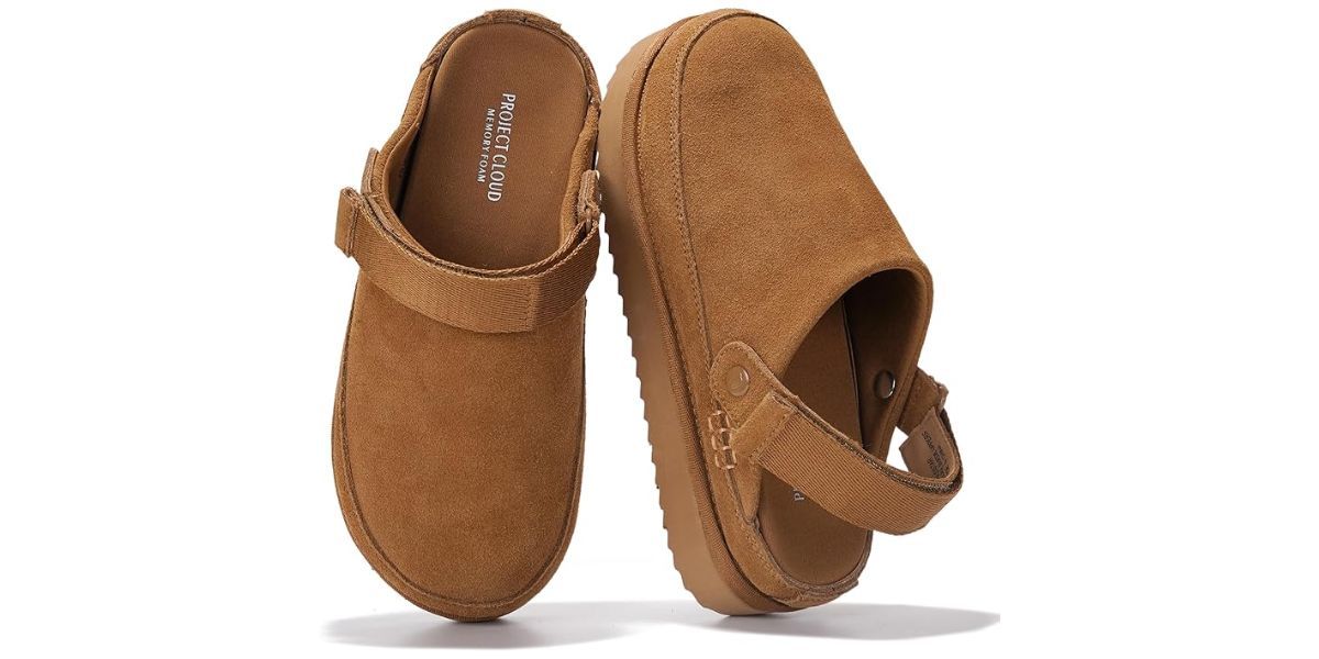 Project Cloud Genuine Leather Clogs for Women