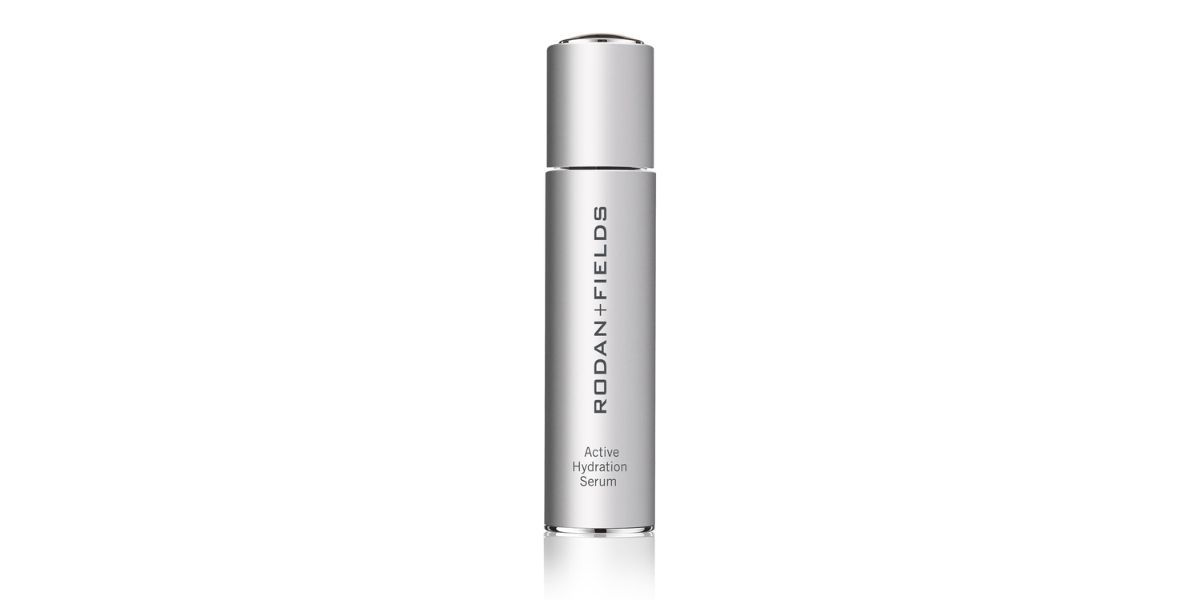 Rodan + Fields Active Hydration Serum on white background