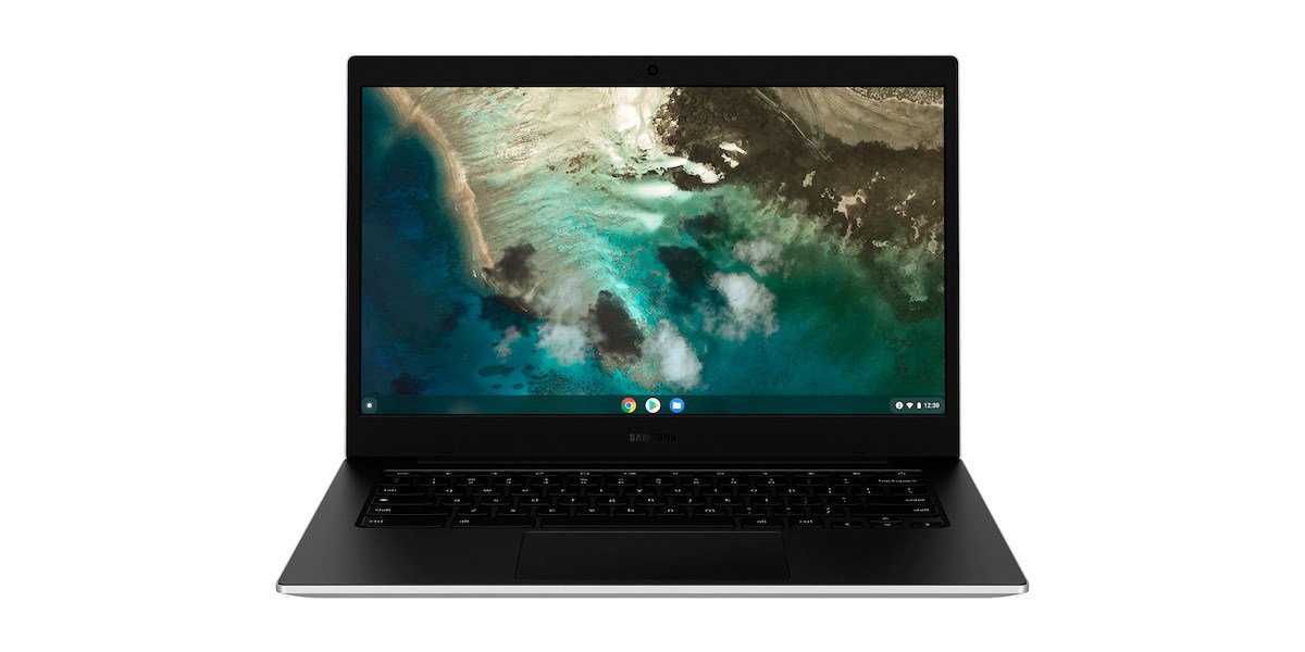 Samsung Galaxy Chromebook Go on white background