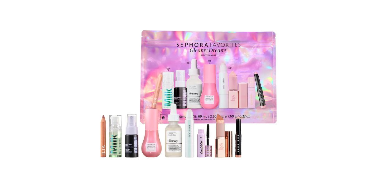 Sephora Favorites Gleamy Dreamy Makeup and Skincare Value Set