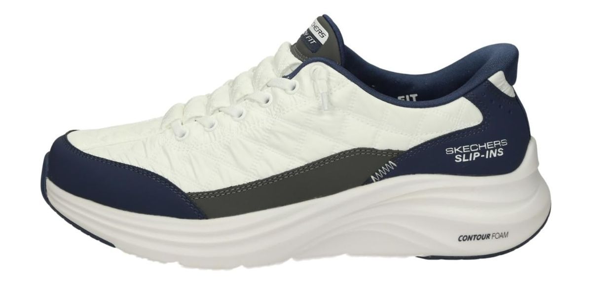 Skechers Men's Contour Foam Cozy Fit Hands Free Slip-in Shoes