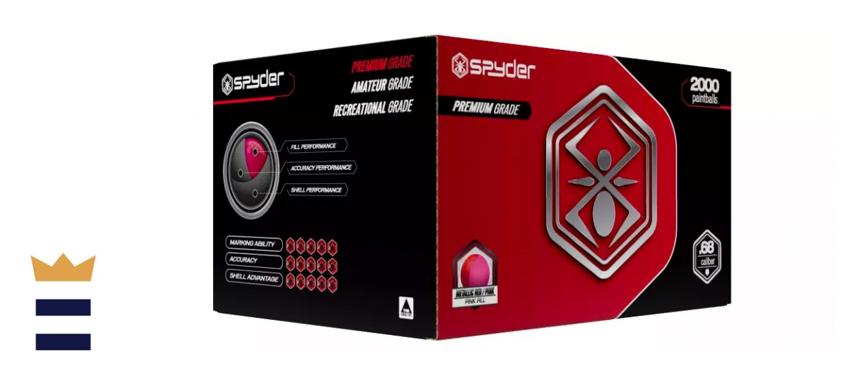 Spyder Premium Grade Paintballs, 2,000-Count
