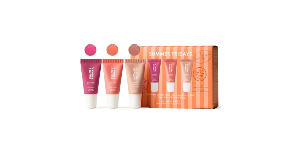 Summer Fridays Sweet Summer Minis Lip Balm Trio