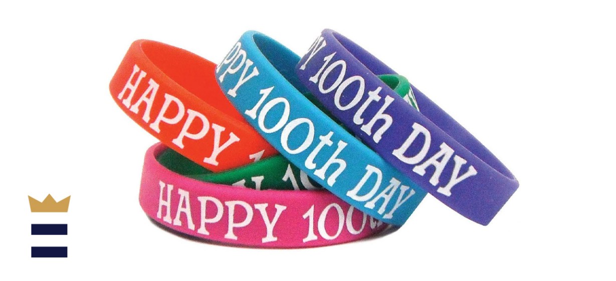 Teacher Created Resources Happy 100th Day Wristbands
