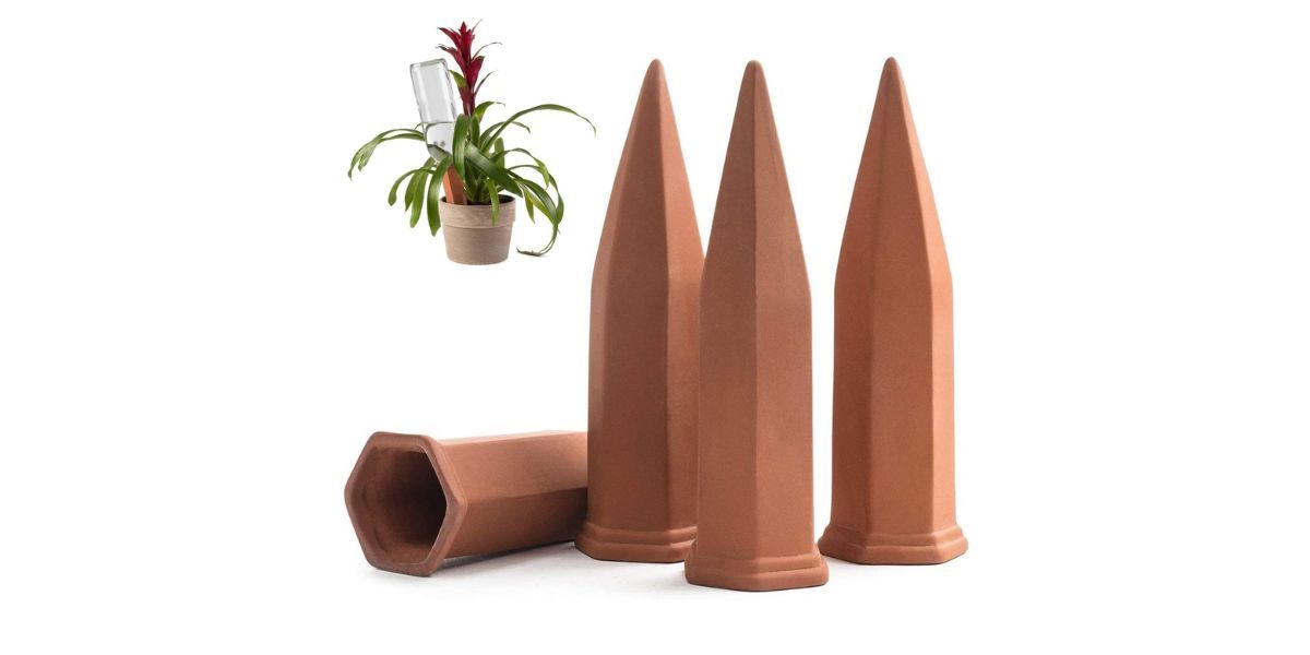 Modern Innovations Ceramic Terracotta Self Watering Spikes