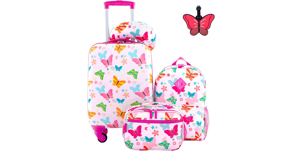 Travelers Club Five-Piece Kids Luggage Set