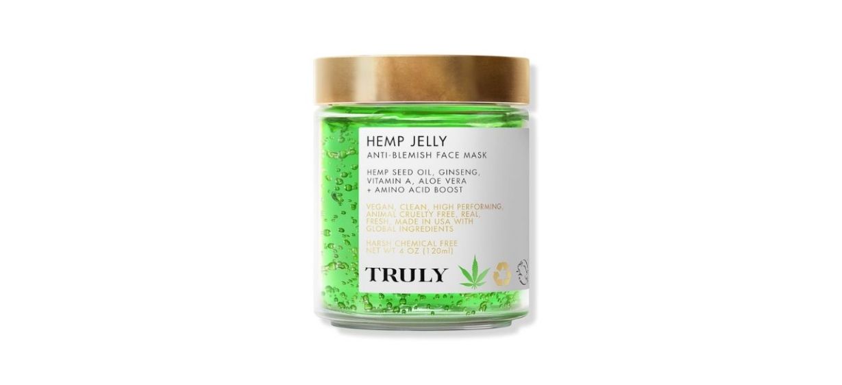Truly Hemp Jelly Anti-Blemish Face Mask