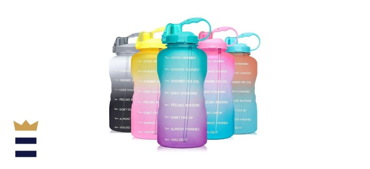 Venture Pal Water Bottle with Motivational Time Marker