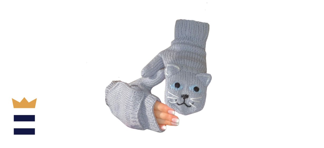 World of Mitts Fingerless Cat Mittens