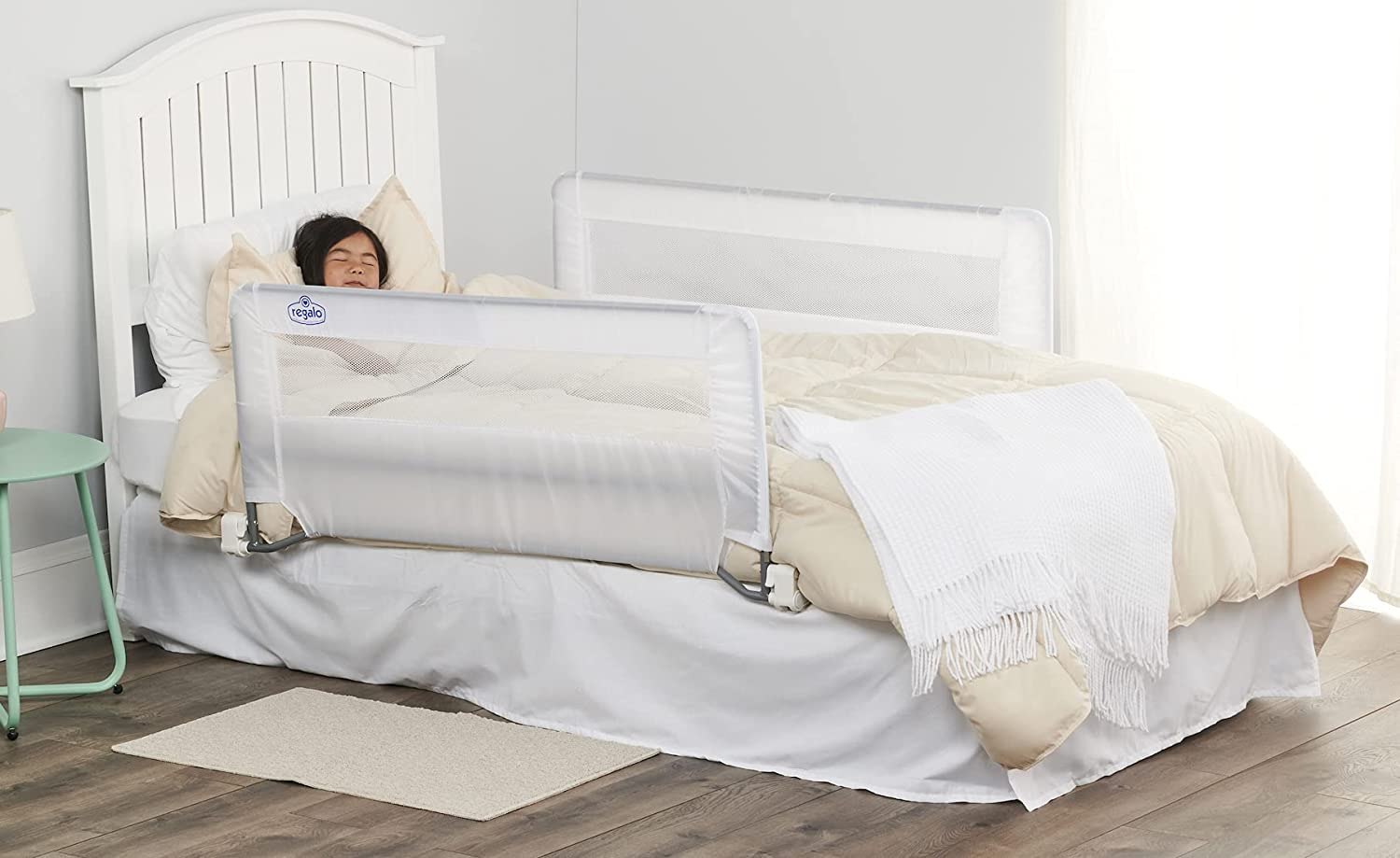 Regalo Double Sided Swing Down Bedrail