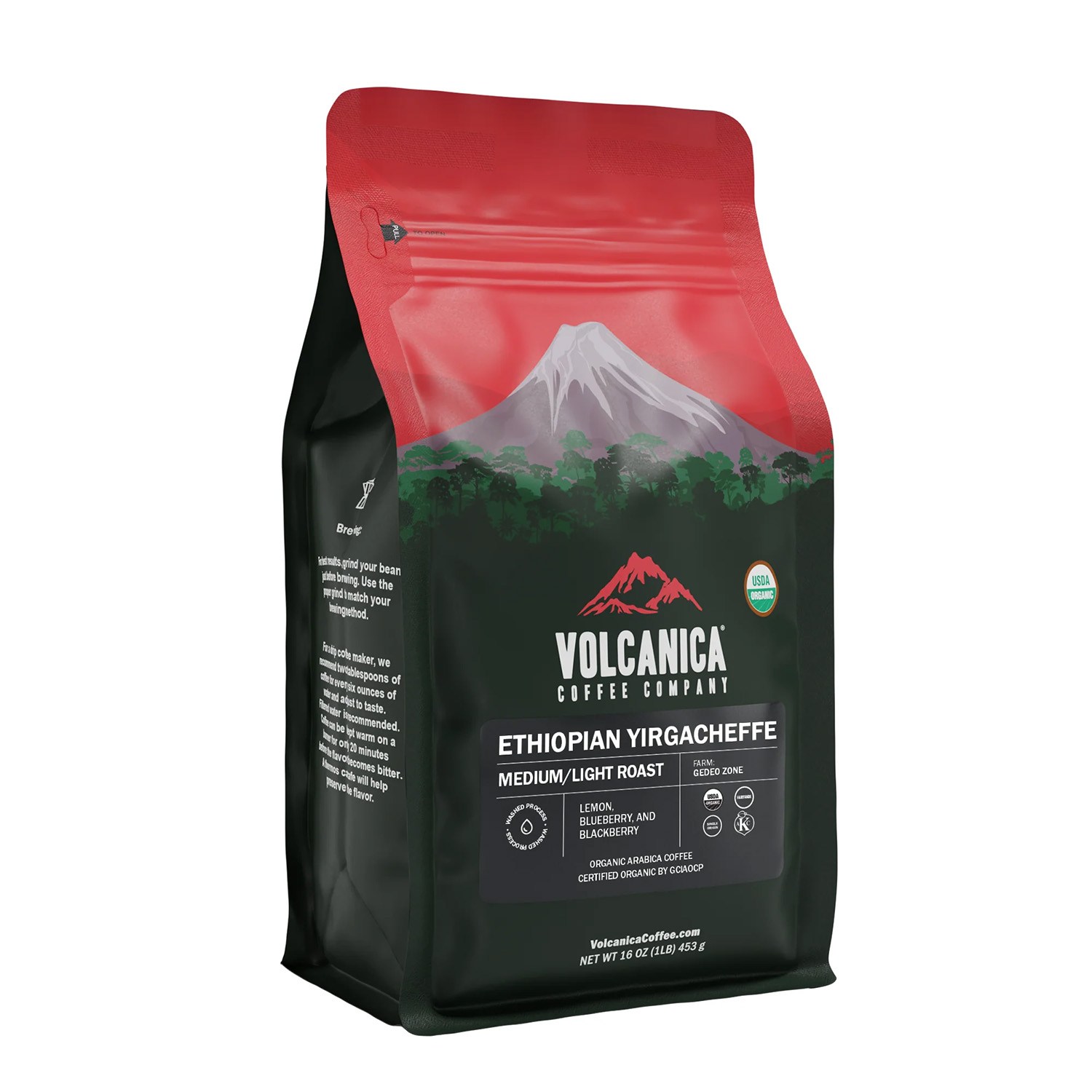 Volcanica Ethiopian Yirgacheffe Coffee