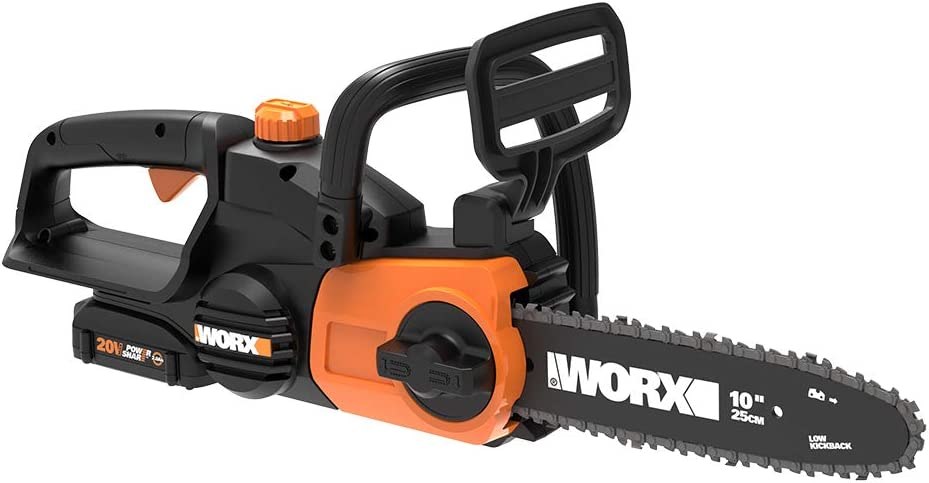 Worx WG322 20V 10&quot; Cordless Chainsaw