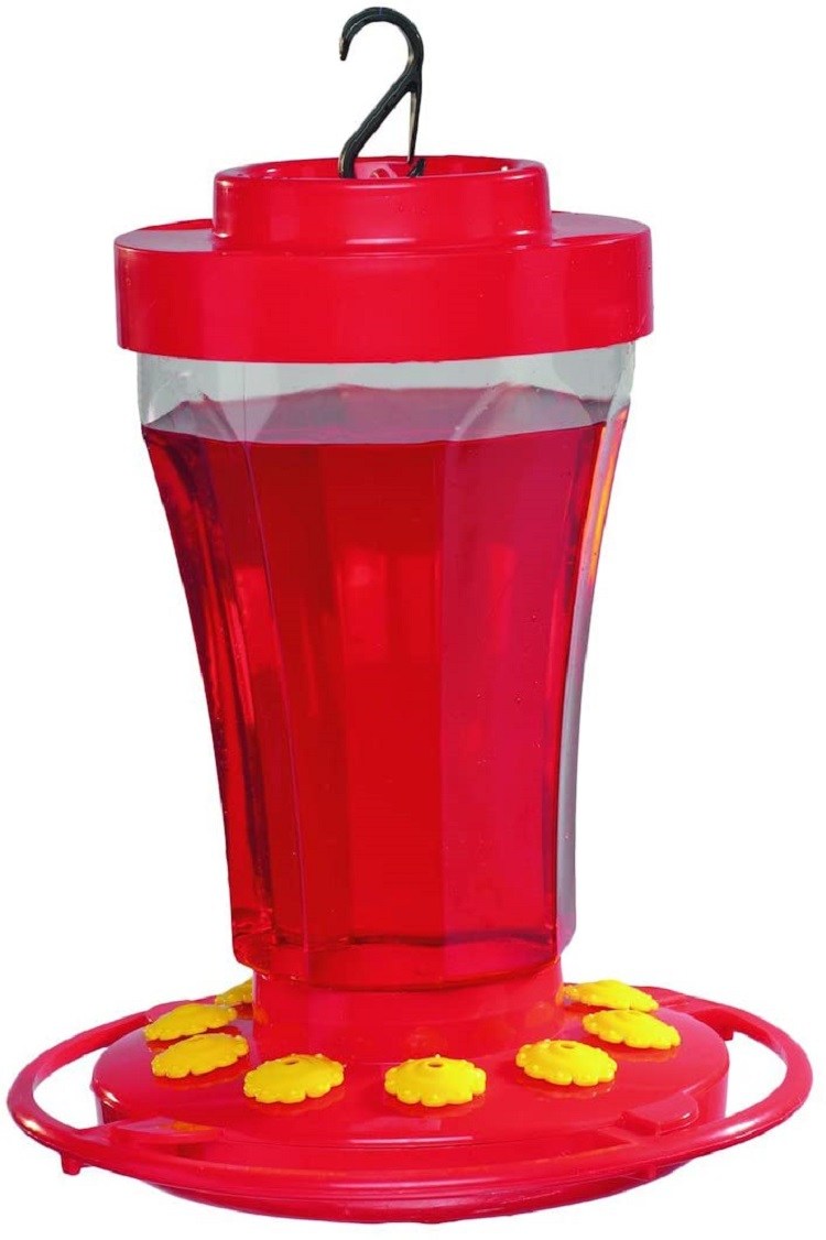 First Nature 3090 32-ounce Hummingbird Flower Feeder