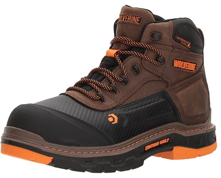Wolverine Men&#039;s Composite Toe Waterproof Work Boot