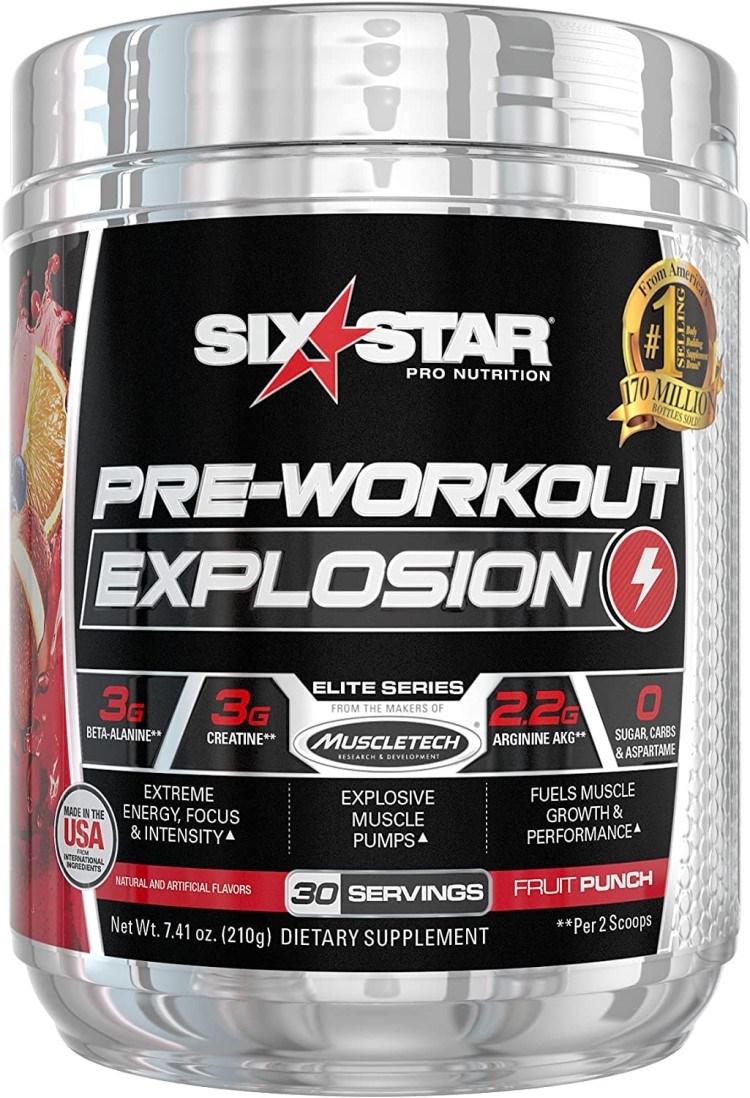 Six Star Pro Nutrition Explosion Pre Workout