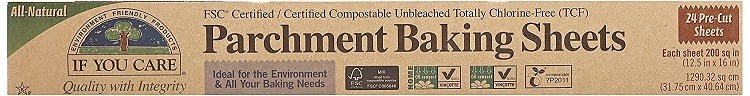 If You Care 12.5" x 16" Parchment Baking Sheets