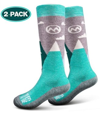 OutdoorMaster Kids&#039; Ski Socks
