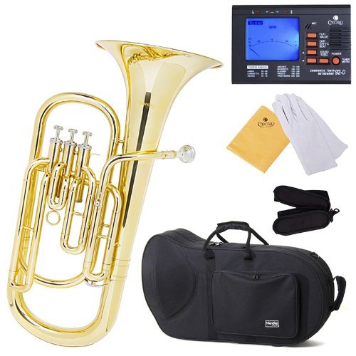 Mendini Bb Baritone with Stainless Steel Pistons