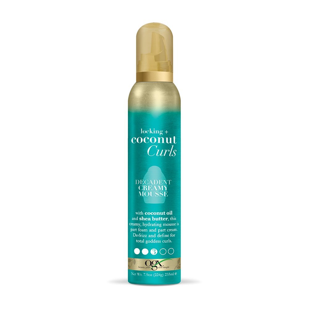 OGX Locking + Coconut Curls Decadent Creamy Mousse
