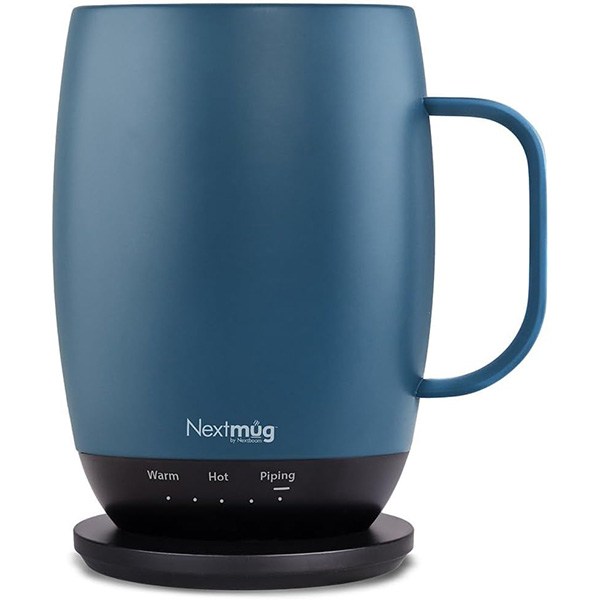 Nextmug Plus Temperature-Controlled, Self-Heating Coffee Mug