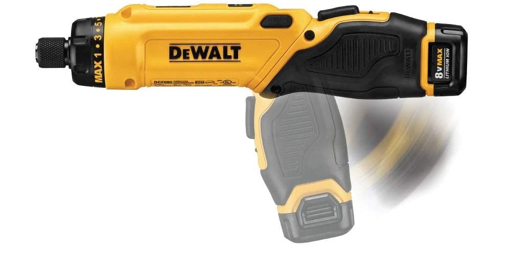 DeWALT 8V MAX Gyroscopic Cordless Screwdriver