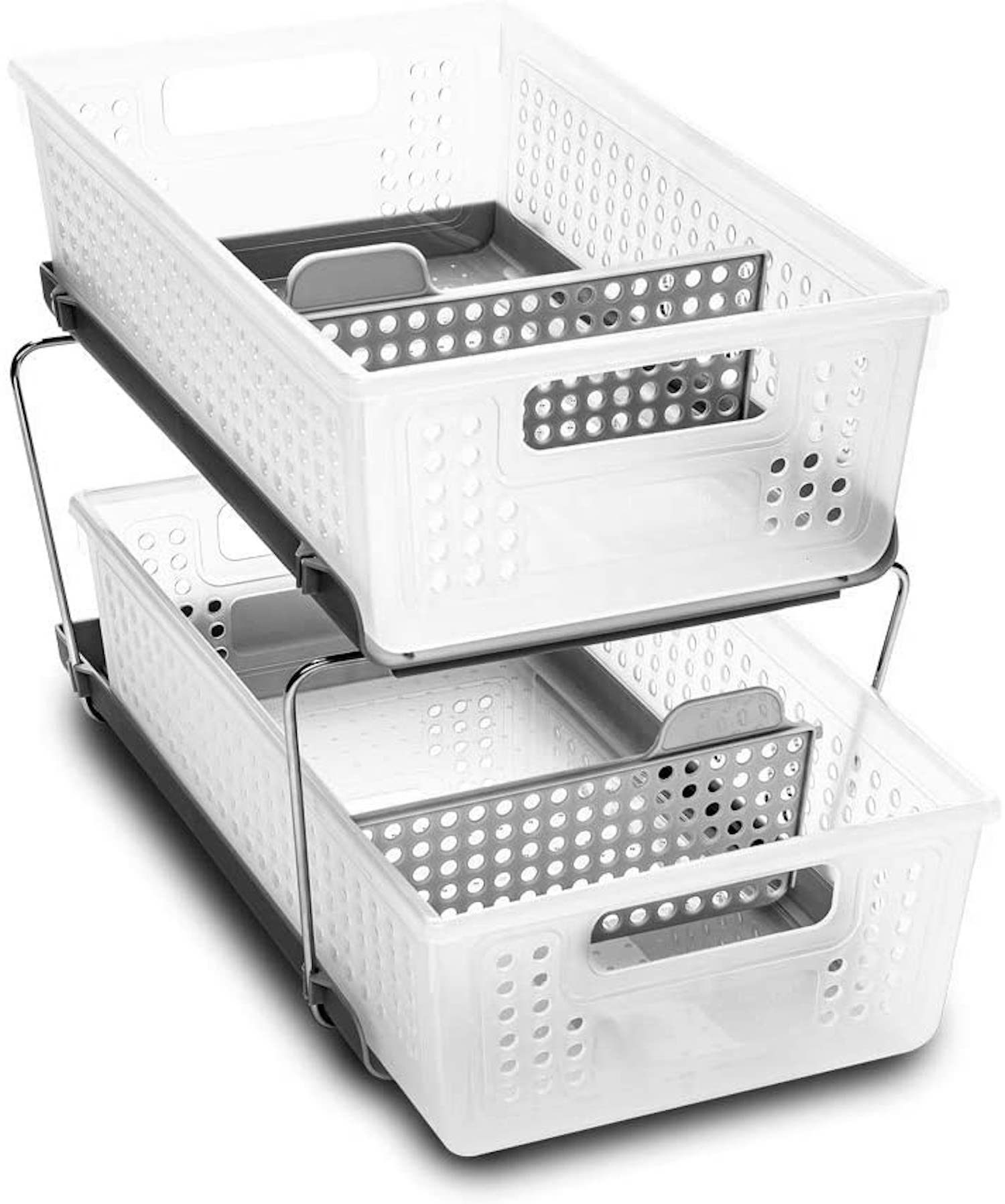 madesmart Two-Shelf Organizer with Dividers
