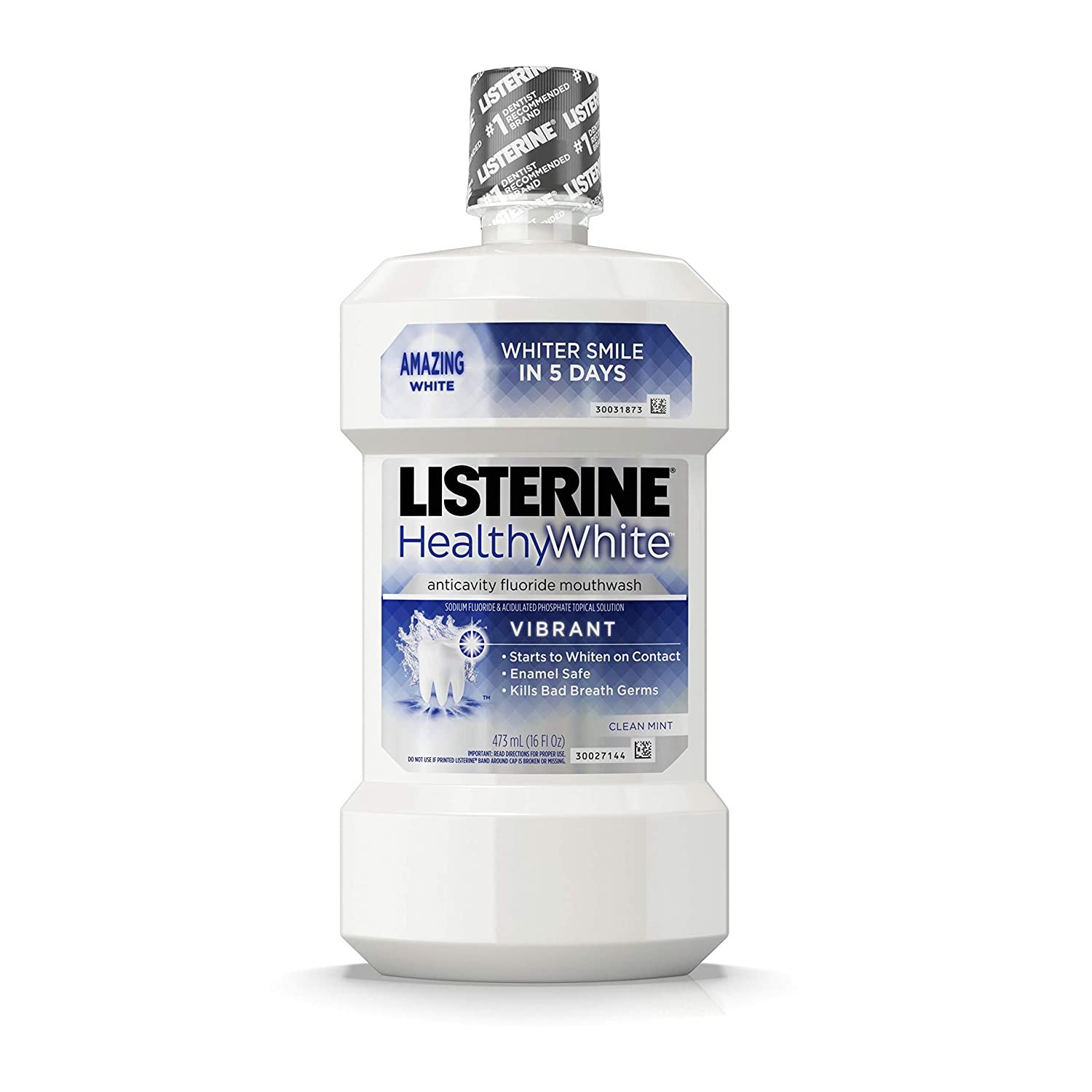 Listerine Healthy White Anti-Cavity Fluoride Mouthwash